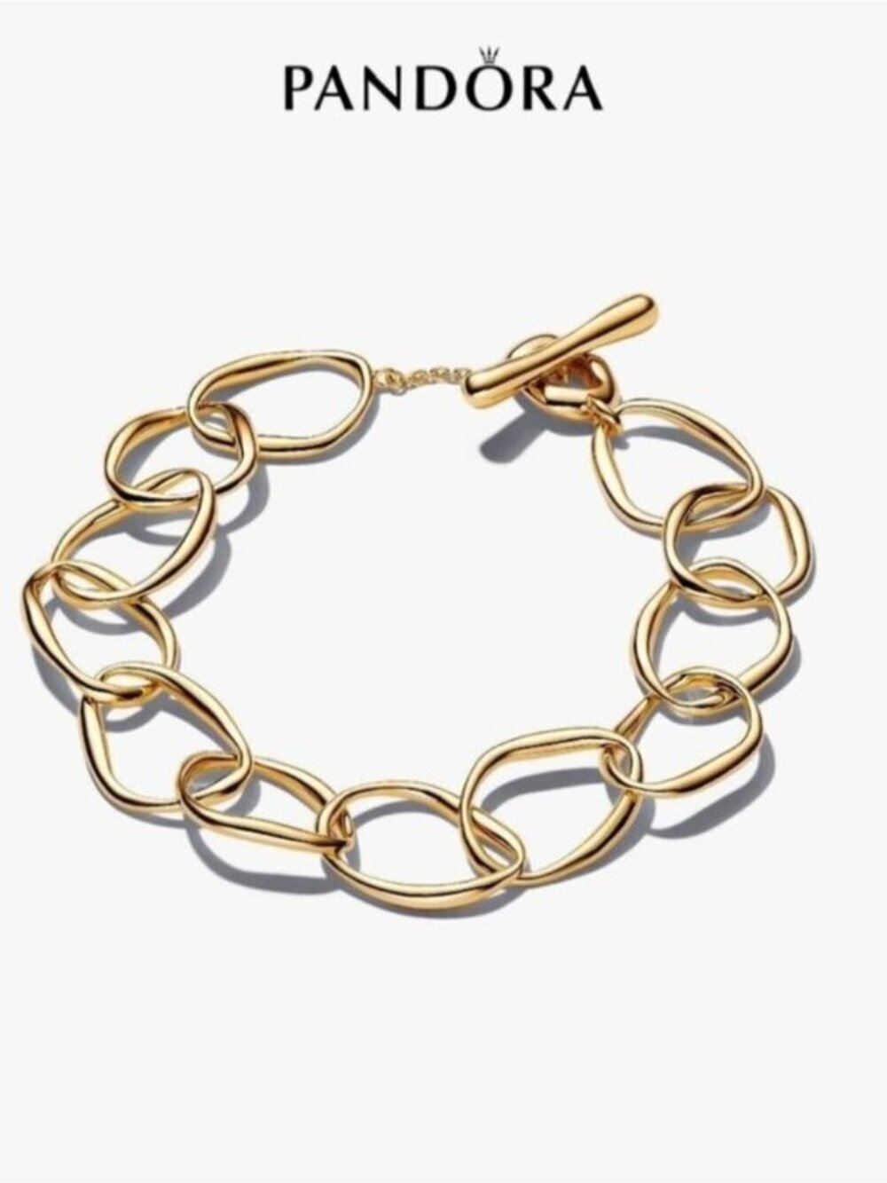 Pandora Organically Shaped Link Bracelet